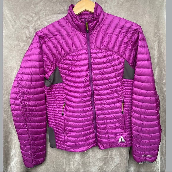 Eddie Bauer Jackets & Blazers - Eddie Bauer First Ascent Goose Down Jacket, Wonen’s Size Med, Magenta/Chartreuse